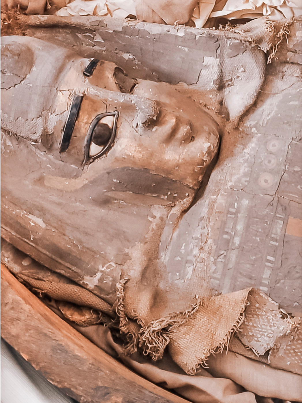 В мастерскую поступили на реставрацию две египетские мумии